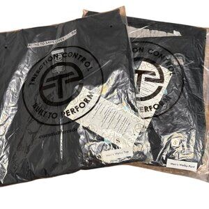 NWT Essential Threads Welby Mens Scrubs Set Size Small Navy Blue Anti-Bicrobial